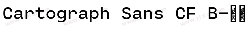 Cartograph Sans CF B字体转换 Cartograph Sans CF B字体转换